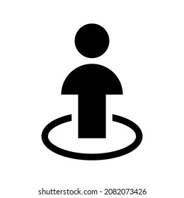 Street View icon isolated on white background