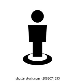 Street View icon isolated on white background