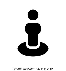 Street View icon isolated on white background