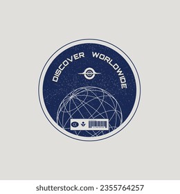 Street wear design inspiration. Retro futuristic design for apparel, clothing, and poster