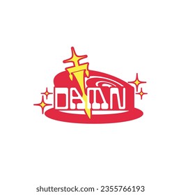 Street wear design inspiration. Retro futuristic design for apparel, clothing, and poster
