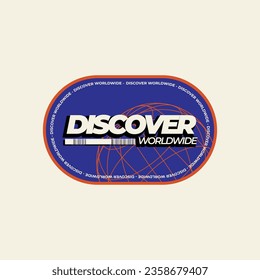 Street wear design inspiration. Retro futuristic design for apparel, clothing, and poster