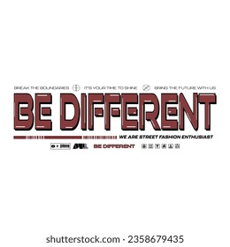 Street wear design inspiration. Retro futuristic design for apparel, clothing, and poster