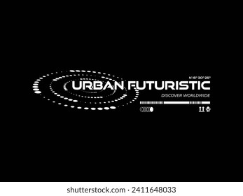 Street wear design inspiration. Retro futuristic design for apparel, clothing, and poster