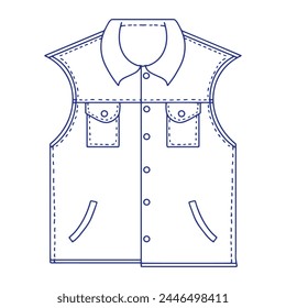 Street wear outline vector, good for graphic design resources, street wear designer, fashion tech pack, etc. 