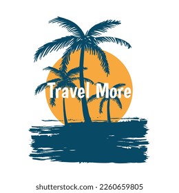 street wear summer surfing illustration design