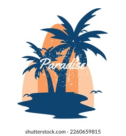 street wear summer surfing illustration design