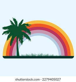 street wear summer surfing illustration design