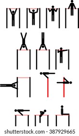 Street workout set