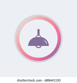 streetlight icon for light way