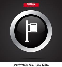 streetlight icon for light way