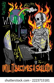 streetwear apparel design vector t-shir design
