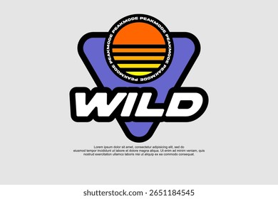 streetwear apparel fashion vector for printing
