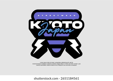 streetwear apparel fashion vector for printing