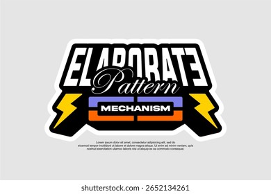 streetwear apparel fashion vector for printing