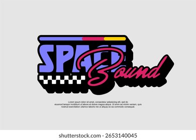streetwear apparel fashion vector for printing