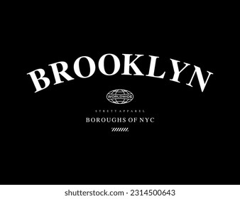 streetwear brooklyn city design inspiration templates
