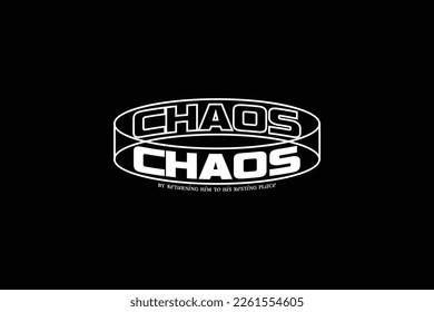 streetwear chaos Aesthetic quotes design inspiration templates