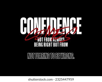 Streetwear clothing quotes typography vector template graphic tees ready for print