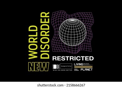 Streetwear concept vector graphic design