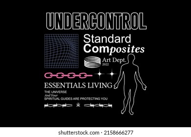 Streetwear concept vector graphic design