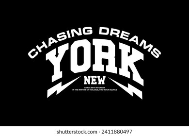 Streetwear design graphic tee typography templates