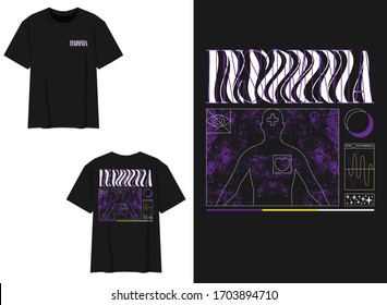 streetwear design hoodie with industrial insomnia