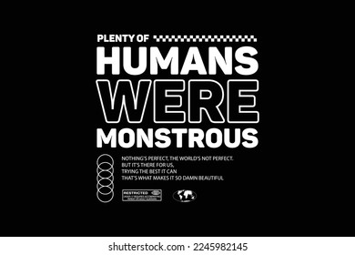streetwear design inspiration  monstrous templates