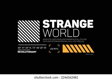 streetwear design inspiration strange world templates