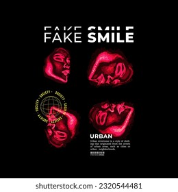 Streetwear Design, Urban Style, Hip Hop, Typography Text Slogan. T-shirt Print Pattern Design, Jacket or Screen Printing.