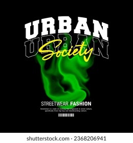 Streetwear Design, Urban Style, Text Slogan, Texture. Print Pattern Design for T-shirts, Jackets or Screen Printing.