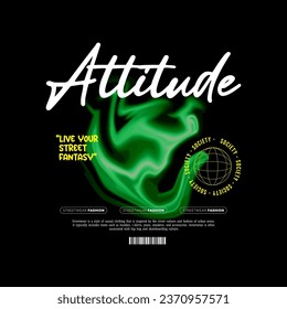Streetwear Design, Urban Style, Text Slogan. Print Pattern Design for T-shirts, Jackets or Screen Printing.