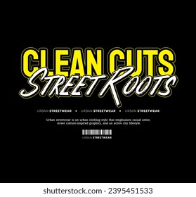 Streetwear Design, Urban Style, Text Slogan. Print Pattern Design for T-shirts, Jackets or Screen Printing.