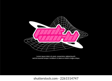 Streetwear element design for tshirt and modern printing