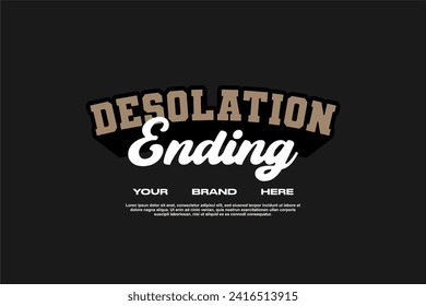 streetwear fashion tshirt design modern printing vector logo