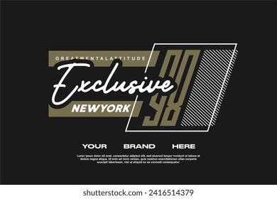 streetwear fashion tshirt design modern printing vector logo