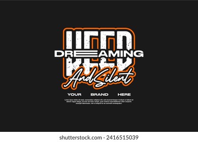  streetwear fashion tshirt design modern printing vector logo