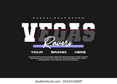 streetwear fashion tshirt design modern printing vector logo