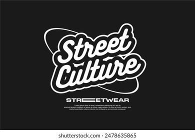 streetwear fashion tshirt design modern printing vector logo	