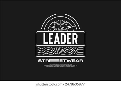 streetwear fashion tshirt design modern printing vector logo	