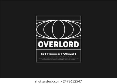 streetwear fashion tshirt design modern printing vector logo	