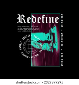 Streetwear Fashion, Urban Style Design. For Screen Printing Designs for T-shirts, Jackets and Sweaters.