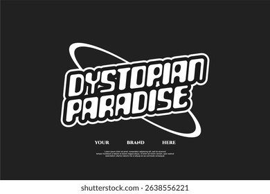 streetwear fashion urban tshirt vector design template suitable for printing and sticker
