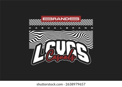 Streetwear fashion urban tshirt vector design template suitable for printing and sticker