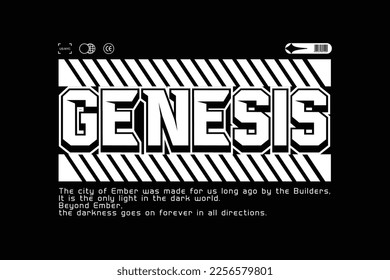 streetwear genesis design inspiration templates