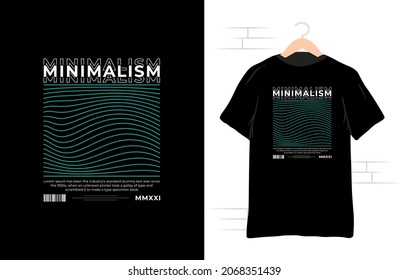 Streetwear Graphic Design Abstrakte T-Shirt-Illustration