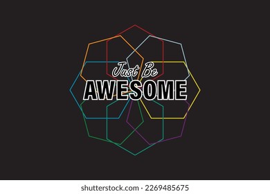 streetwear graphic design awesome hexagon