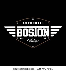 Streetwear Graphic Design Boston Vintage