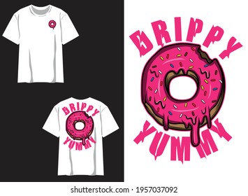 Streetwear Graphic Design
Donuts Drippy Yummy