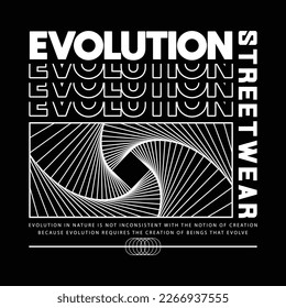 Streetwear Graphic Design Evolution Print